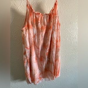 Peach / Light Pink Tank Top